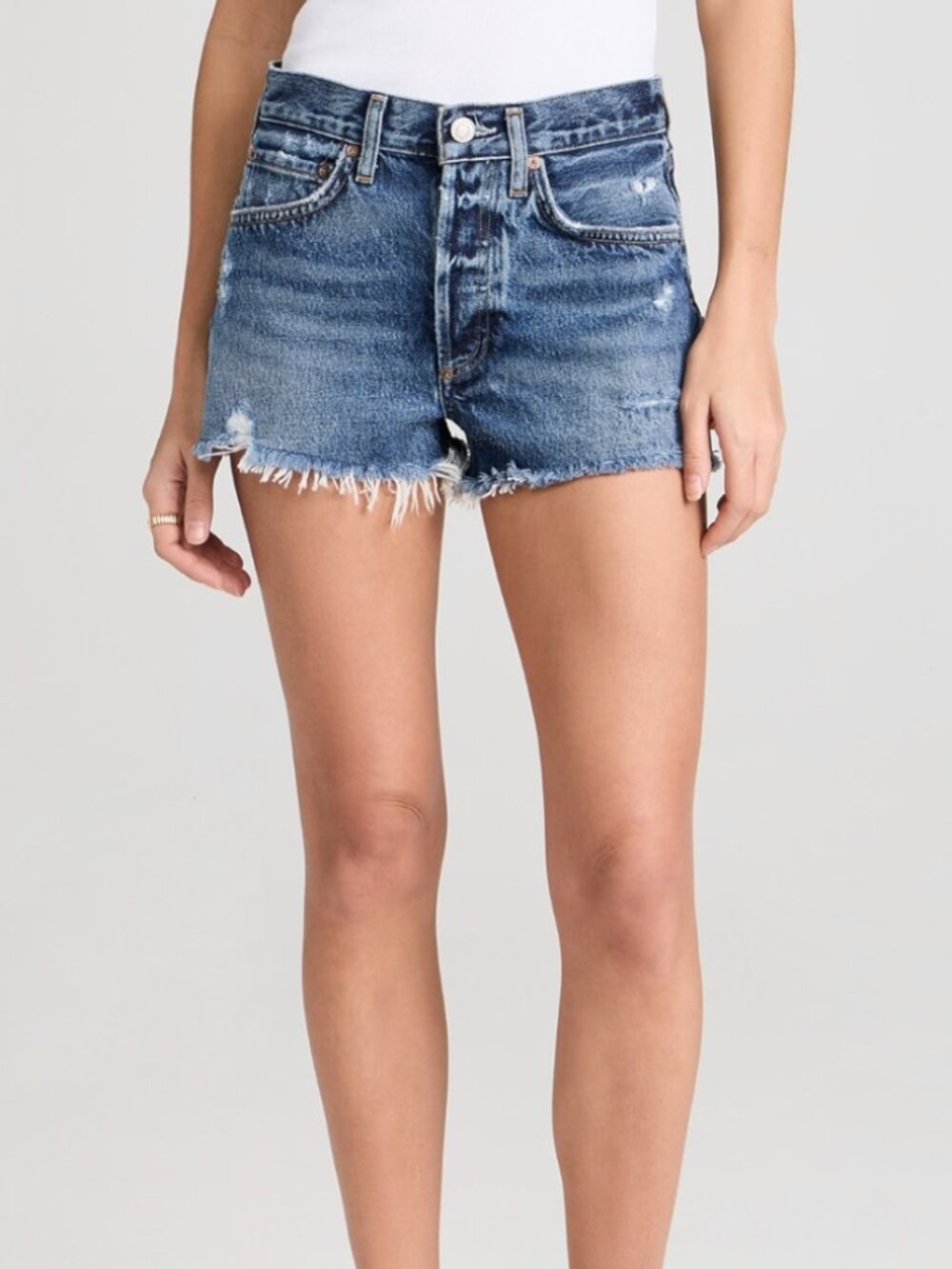 AGOLDE Parker Vintage Cut Off Shorts
